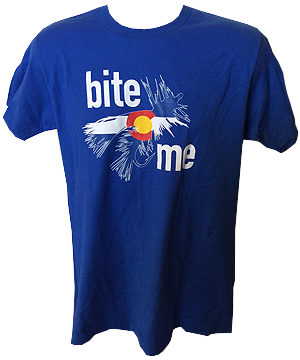 Bite Me Colorado Flag Shirt